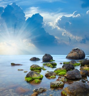 Tranh dán tường phong cảnh biển T321-025